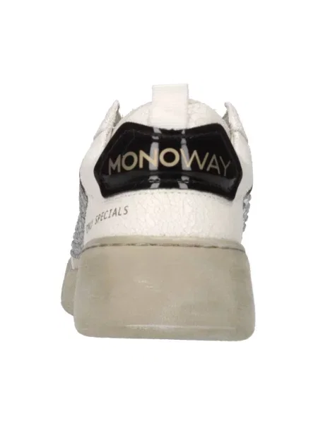 Sneakersy Monoway skórzane szare