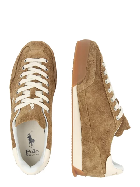 Polo Ralph Lauren Sneakersy Hester hnedá