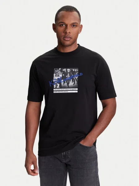 Majica KARL LAGERFELD črna