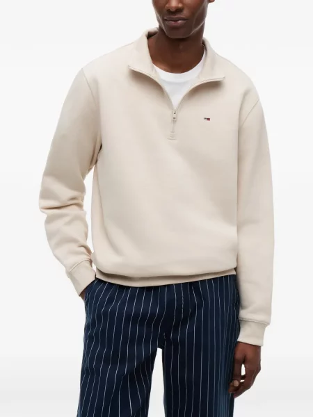 Hanorac cu fermoar Tommy Hilfiger cu broderie