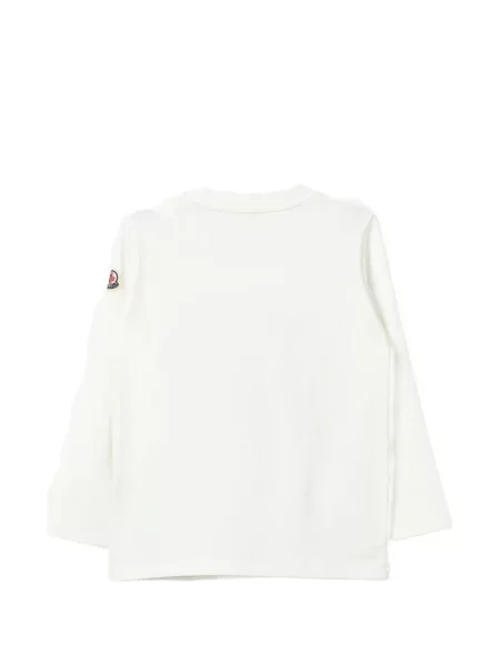 Dětské tričko Moncler Enfant bílé