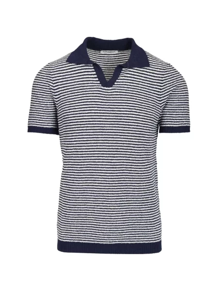 Scurt tricou polo Al Duca D’aosta 1902 albastru