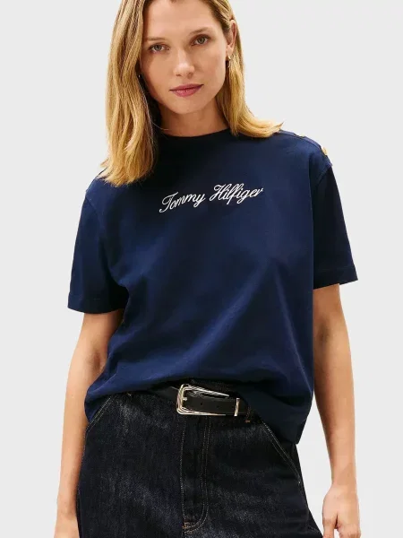 Футболка Tommy Hilfiger синя