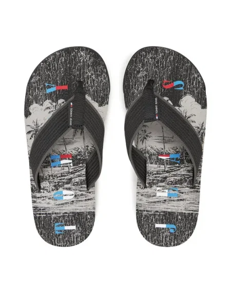 Vietnámi papucs Tommy Jeans fekete