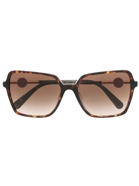 Sluneční brýle Versace Eyewear hnědé