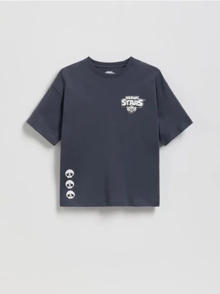 Reserved Tricou Brawl Stars bleumarin