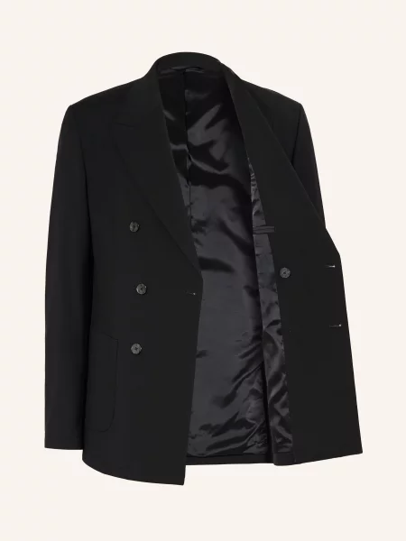 Paul Slim Fit Sako black černé