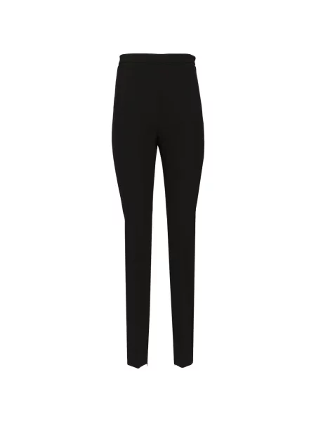 Pantaloni Max Mara skinny fit negru