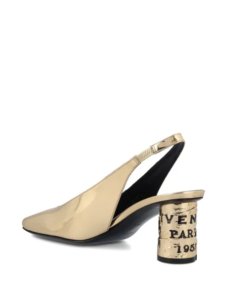 Pantofi cu toc Givenchy auriu