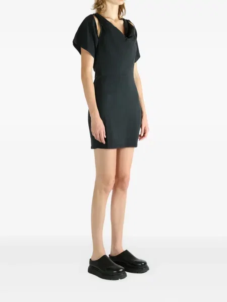 Rochie mini Alexander Wang drapată de costum negru