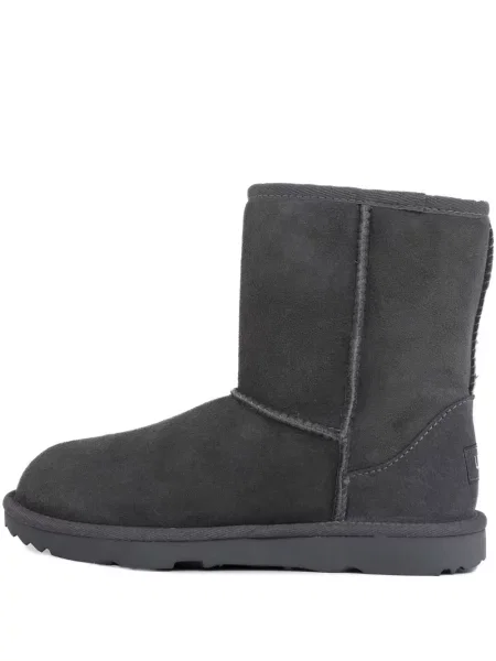 Botine Ugg din piele gri