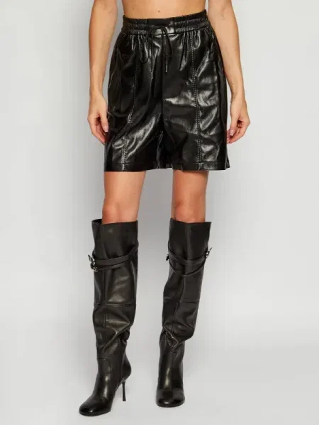 Pinko Pantaloni scurți SEMOLINO negru