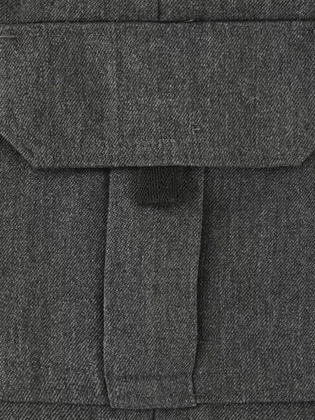 Szorty cargo dziecięce Zeco Schoolwear szare