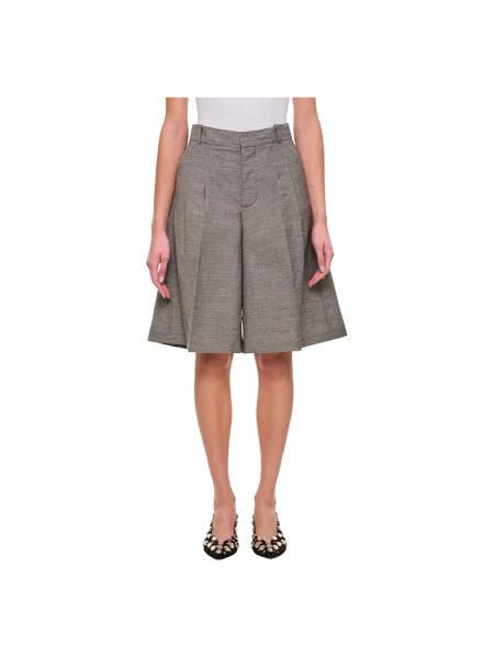 Bermudy Durazzi Milano wełniane szare