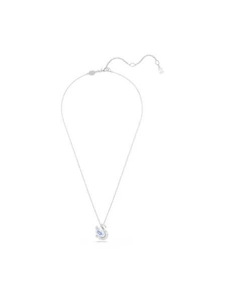 Naszyjnik Swarovski szary