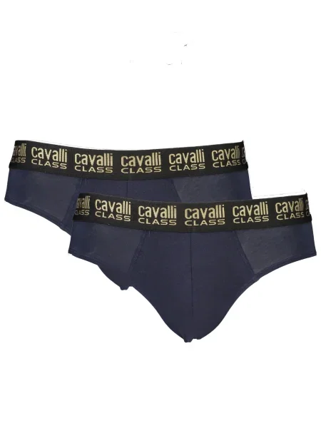 Hlačke slip Cavalli Class črna