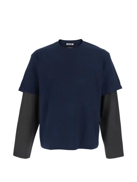 Lung tricou Coor albastru
