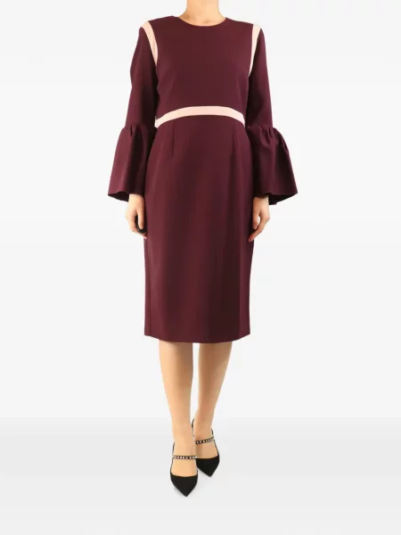 Rochie midi Roksanda roșu