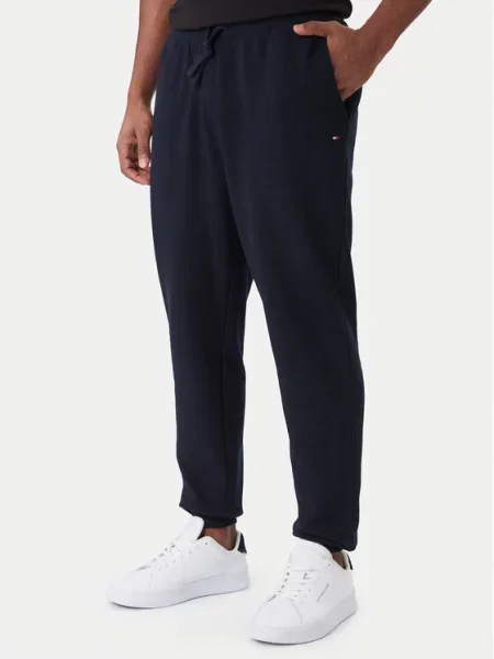 Tommy Hilfiger Spodnji del trenirke Essential Mornarsko modra