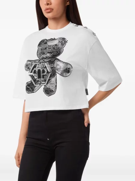 Tričko Philipp Plein biela