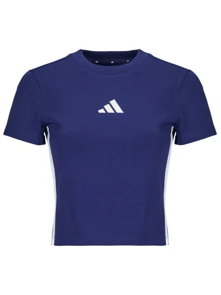 ADIDAS SPORTSWEAR Funkčné tričko Essentials tmavomodrá biela