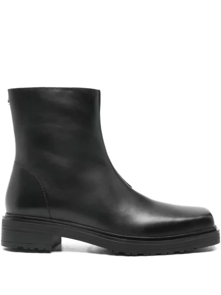 Cizme scurte Patrizia Pepe din piele negru