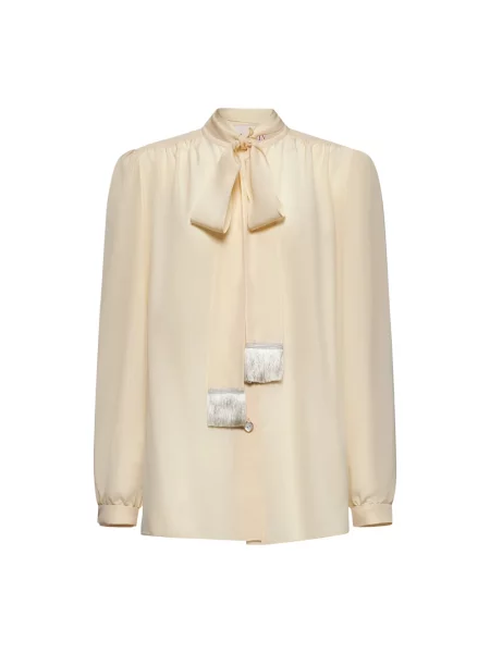 Lniana koszula Valentino beżowa