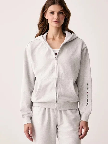 Tommy Hilfiger bluza rozpinana szara