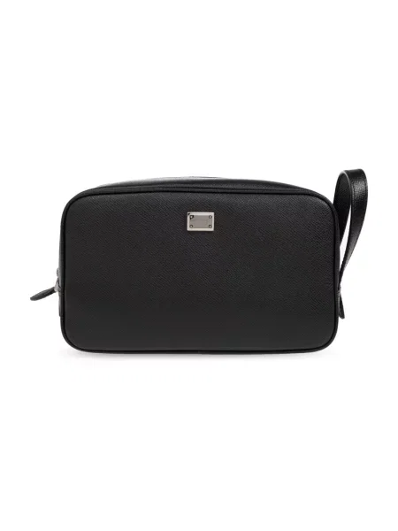 Torba Dolce And Gabbana skórzana czarna