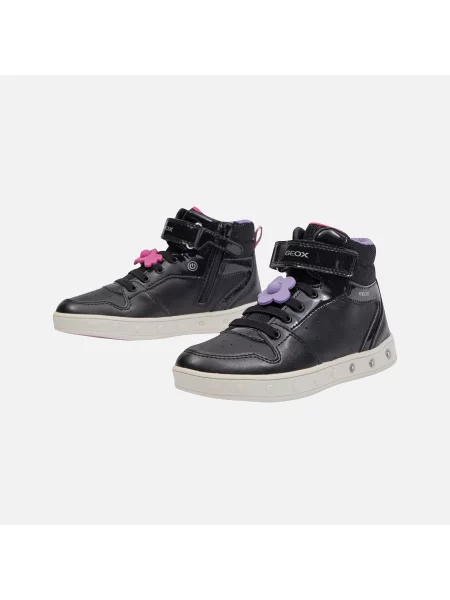 Gyerek sneaker Geox fekete