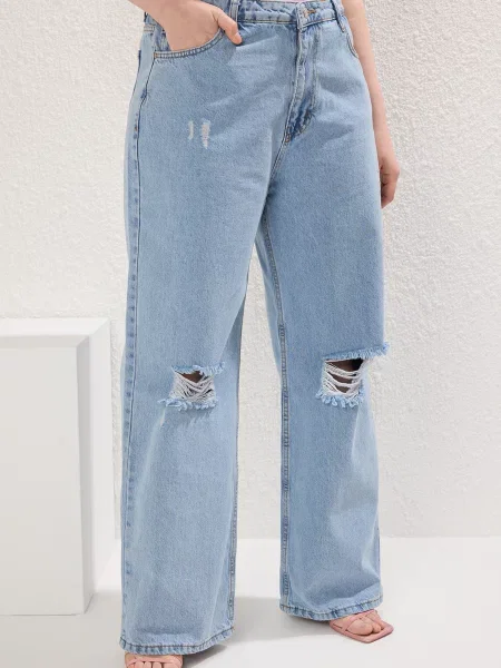 Blugi Trendyol albastru