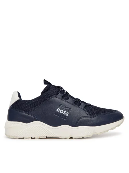 Sneakersy BOSS granatowe