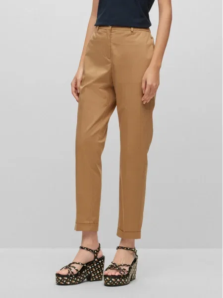 Boss Pantaloni din Tachinoa bej