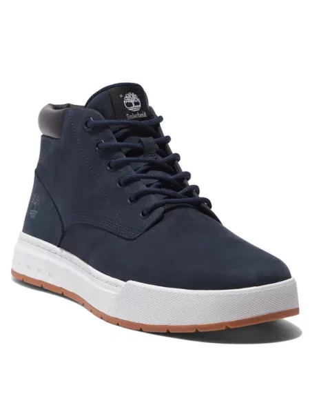 Gležnjarji Timberland Maple Grove Lthr Chk Black Iris Nubuck modra
