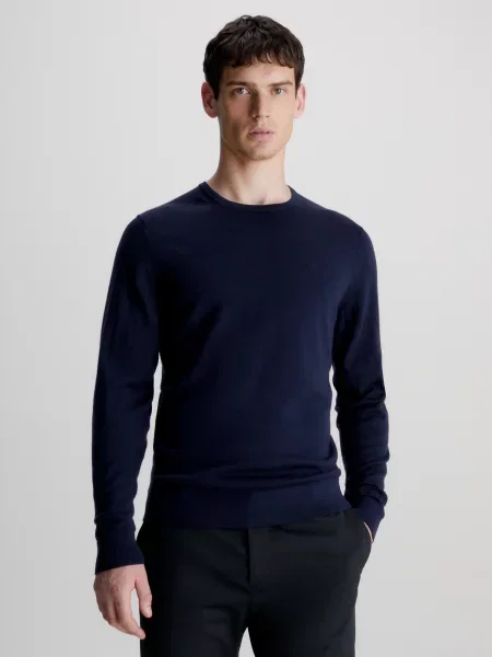 Pulover Calvin Klein modra