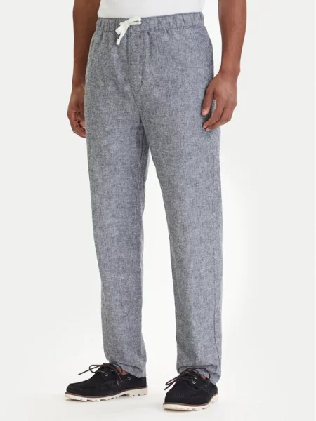 Kalhoty z materiálu Tommy Jeans modré