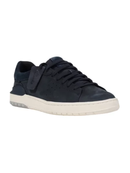 Trampki Clarks zamszowe retro niebieskie