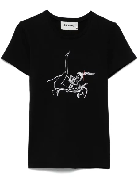 Tricou Seen Users negru