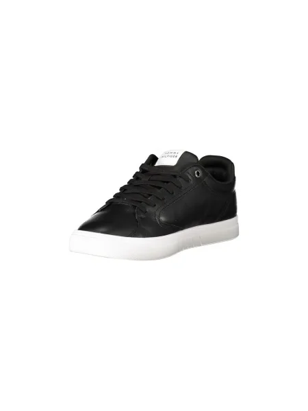 Teniși Tommy Hilfiger din piele negru