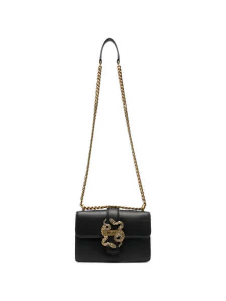 Body Just Cavalli cu model piele de șarpe negru