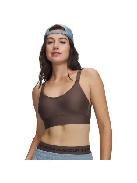 Under Armour Damen Sport BH UA Infinity Mid Bra biały