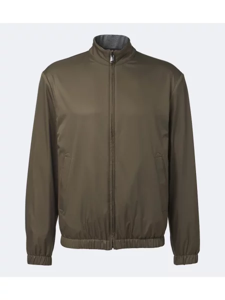 Reversibil geacă Canali verde
