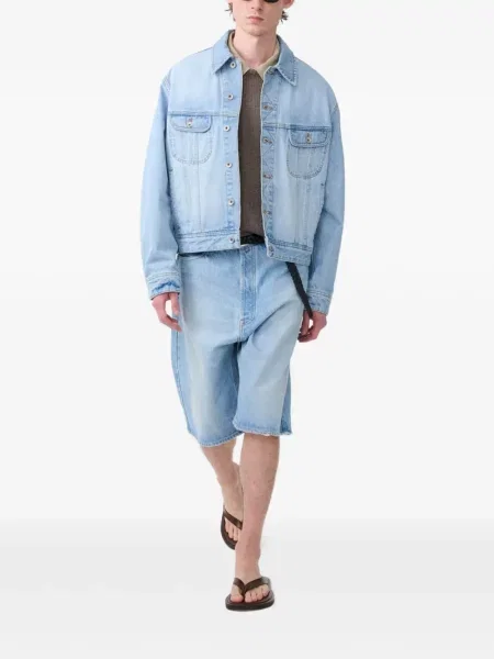 Pantaloni scurți Studio Nicholson albastru