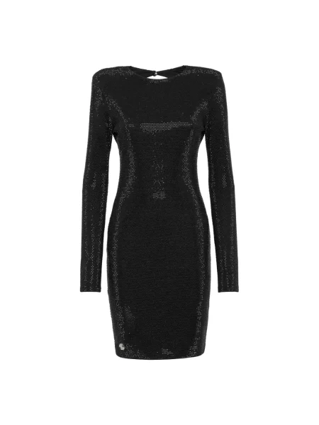 Sukienka midi Philipp Plein czarna