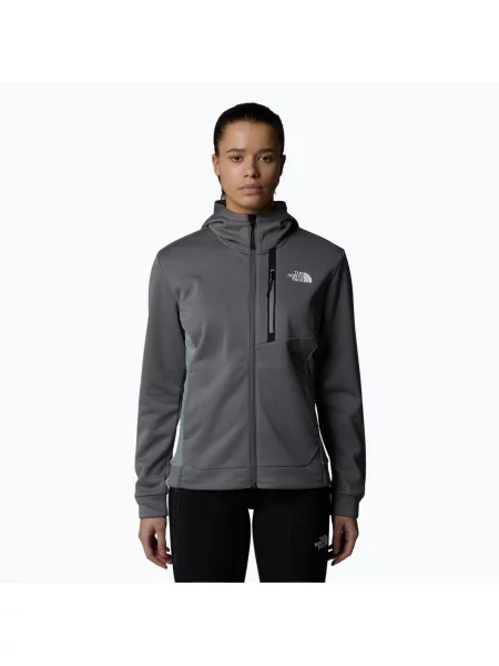 Bluza The North Face Mountain Athletics FZ Fleece smoked pearl/ monument grey szary