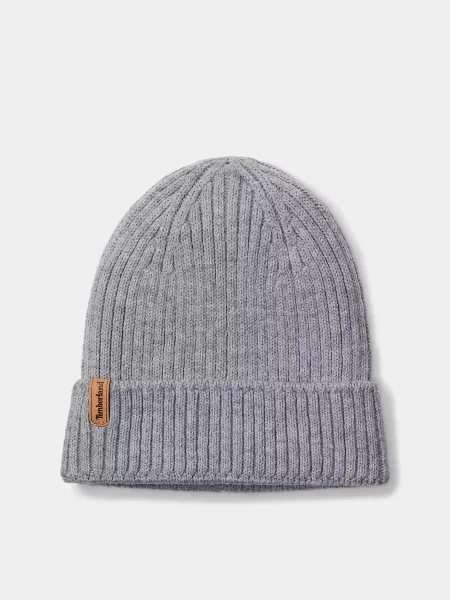 Шапка Timberland серая