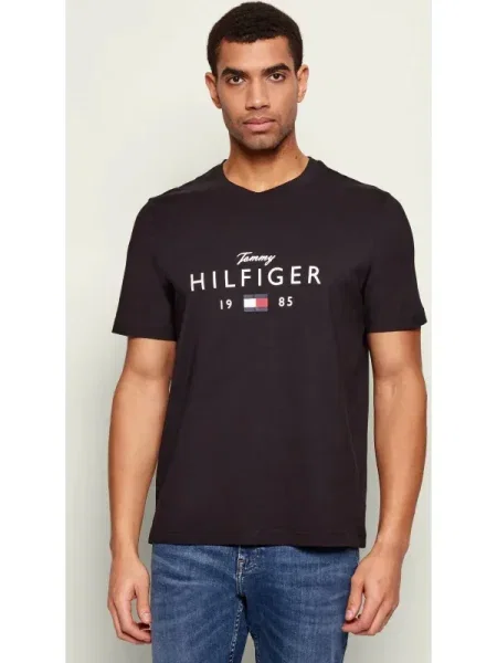 Tommy Hilfiger Tricou | negru