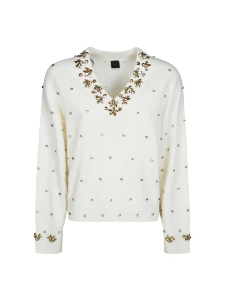 Sweter Pinko biały
