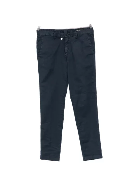 Pantaloni chino Karl Lagerfeld albastru