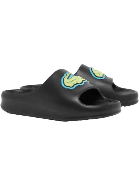 Šľapky Lacoste čierna